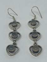 Load image into Gallery viewer, Silver and Moonstone Earrings
