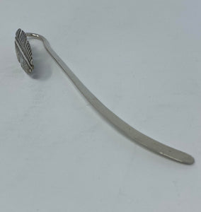 Silver Feather Bookmark