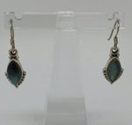 Load image into Gallery viewer, Silver and Labradorite Earrings
