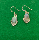 Load image into Gallery viewer, Silver and Labradorite Earrings
