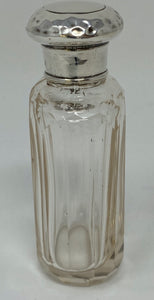 Silver and Glass Dresser Jar