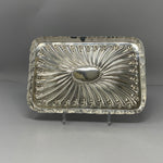 Load image into Gallery viewer, Antique Silver Dressing Table Tray
