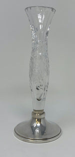 Load image into Gallery viewer, Silver and Glass Vase
