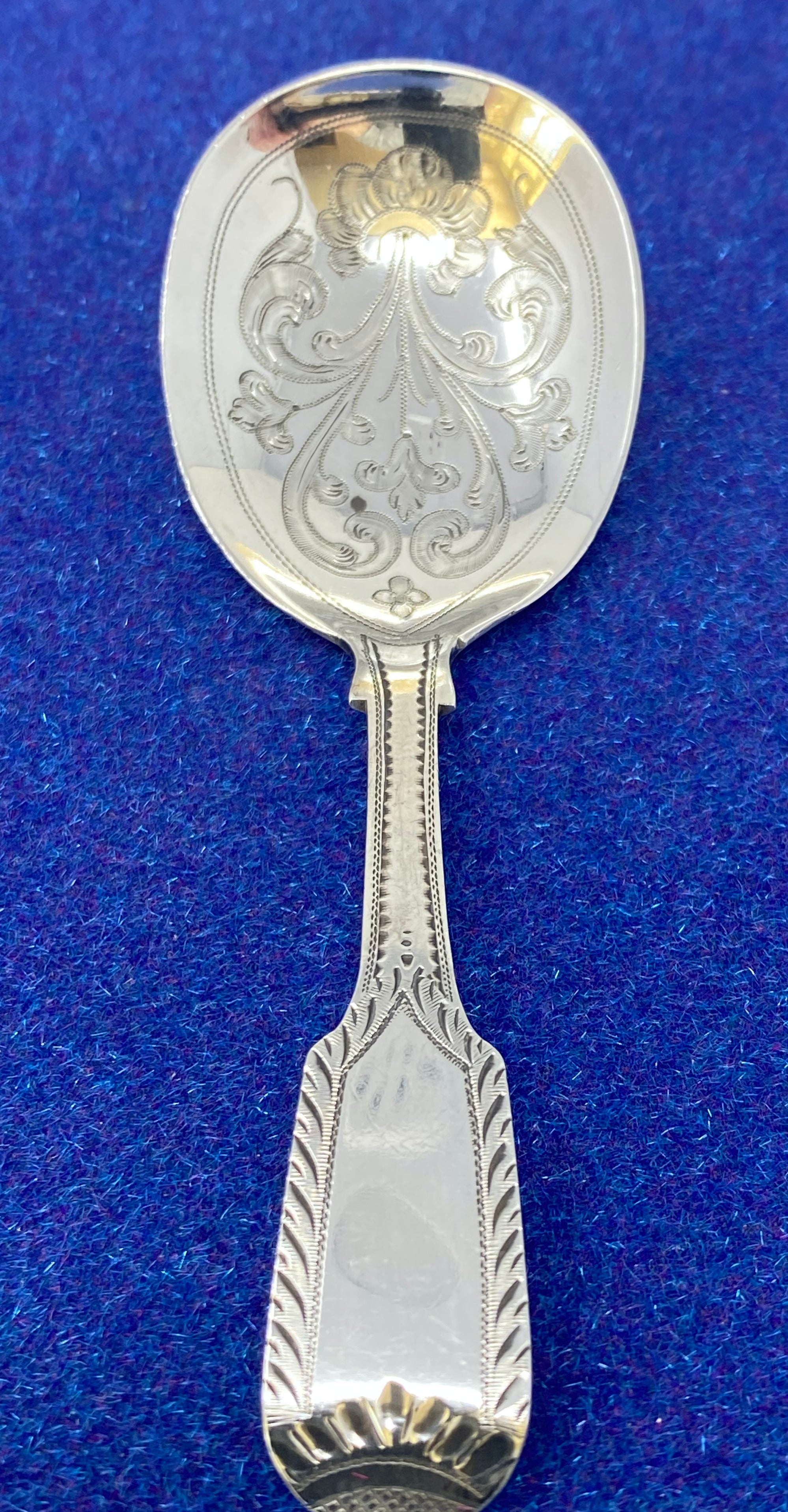 Antique George IV Silver Caddy Spoon