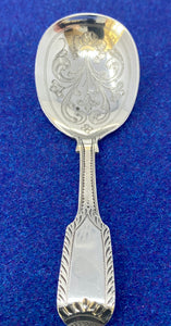Antique George IV Silver Caddy Spoon
