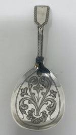 Load image into Gallery viewer, Antique George IV Silver Caddy Spoon
