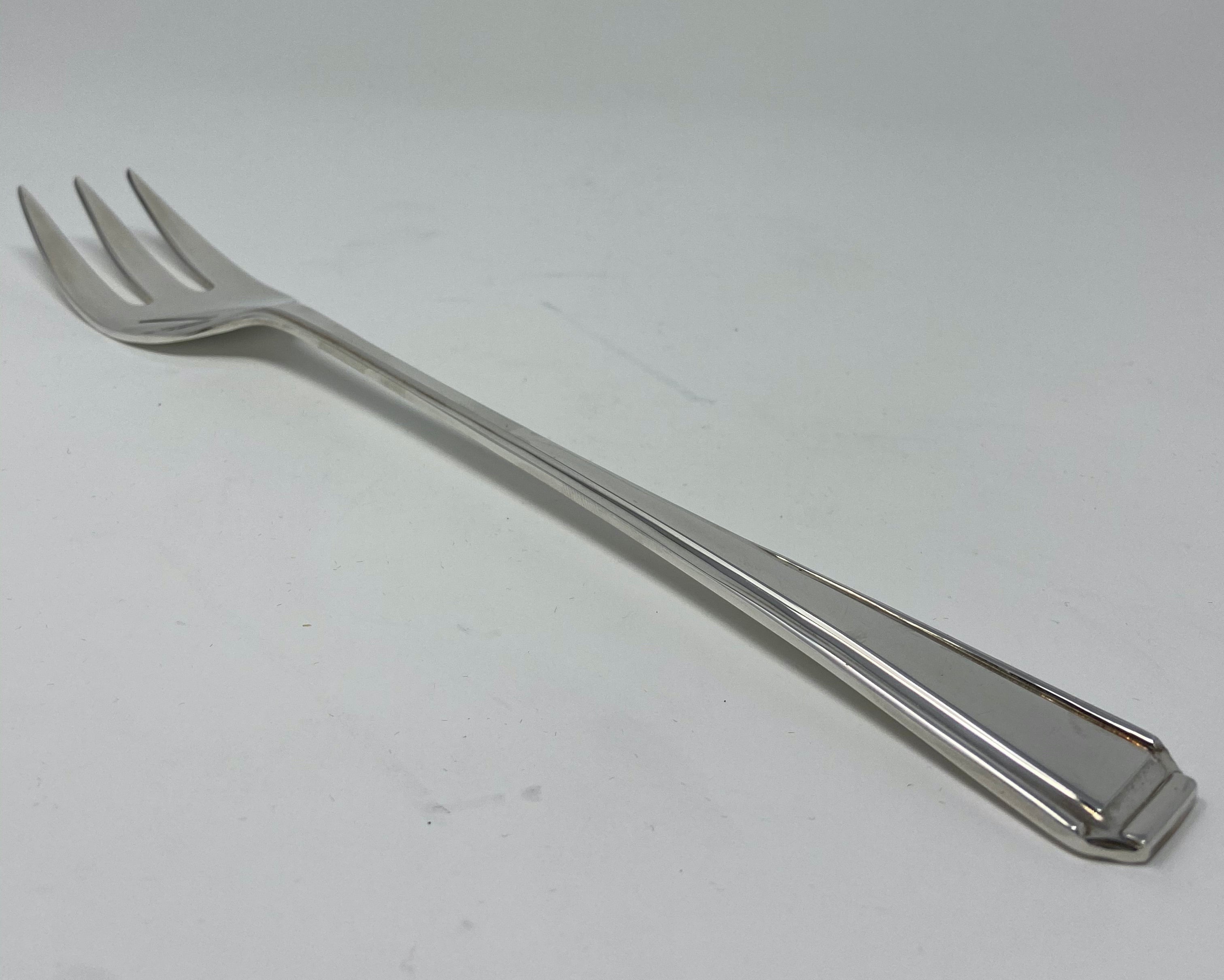 Silver Plated Serving Fork