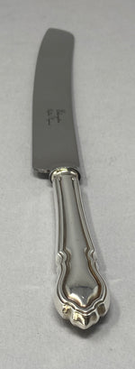 Load image into Gallery viewer, Silver Plated Bread Knife with Serated Edge
