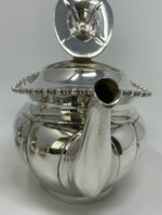 Load image into Gallery viewer, Silver Plated Three Piece Tea Set
