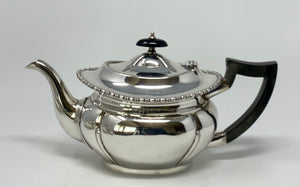 Silver Plated Three Piece Tea Set