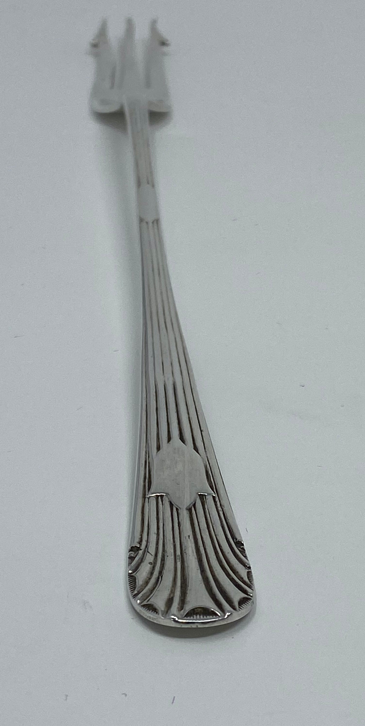Silver Plated Pickle Fork