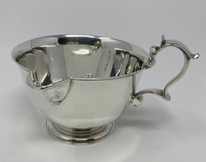 Silver Shaving Bowl