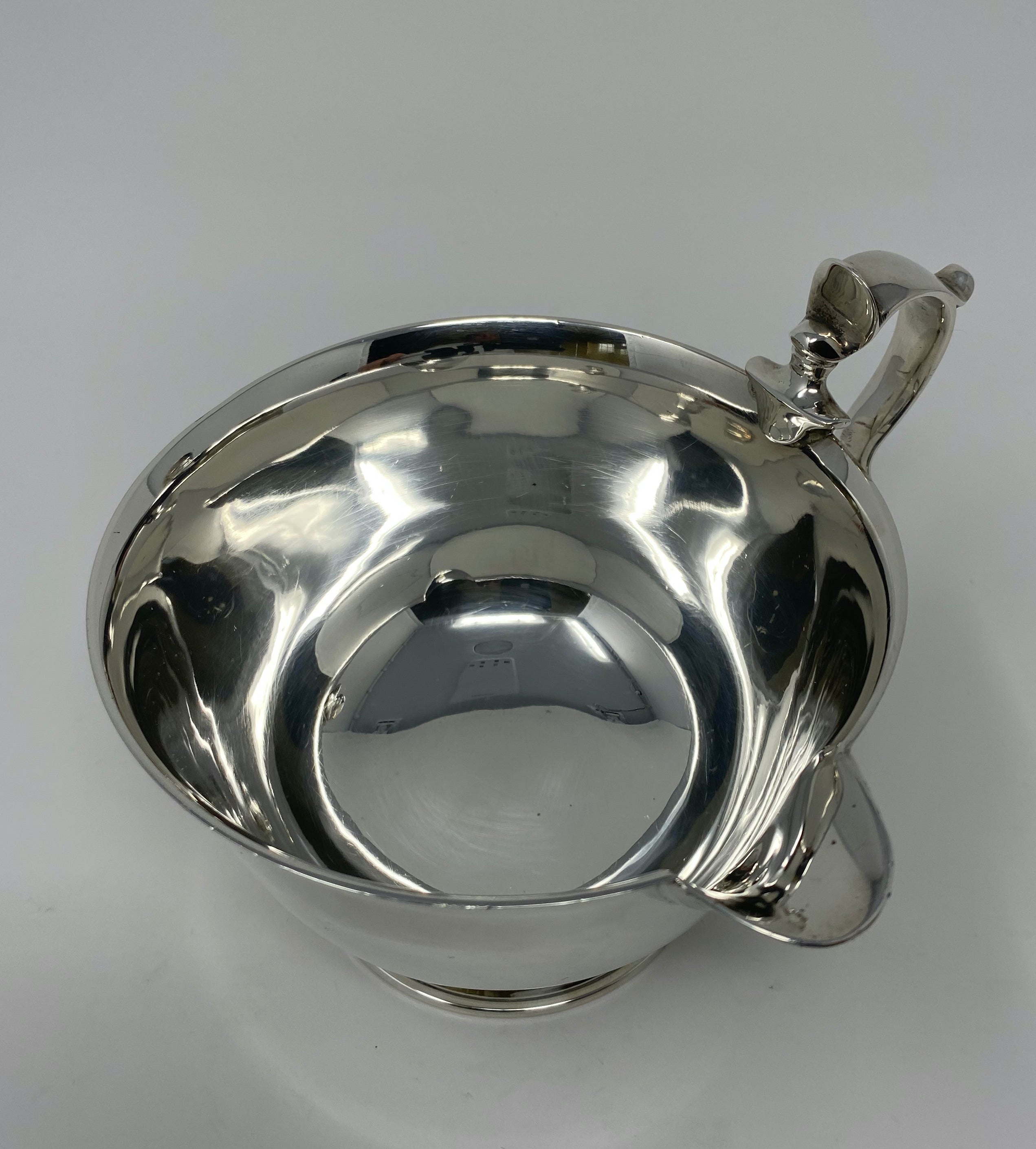 Silver Shaving Bowl