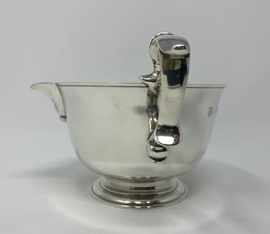 Silver Shaving Bowl