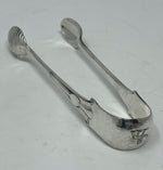 Load image into Gallery viewer, Antique Silver Plated Onslow Pattern Tongs - Sugar or Ice
