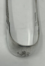 Load image into Gallery viewer, Antique Silver Plated Onslow Pattern Tongs - Sugar or Ice
