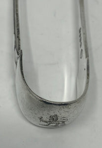 Antique Silver Plated Onslow Pattern Tongs - Sugar or Ice