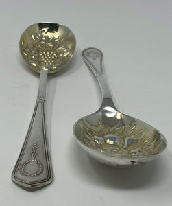 Pair of Silver Plated Berry Spoons