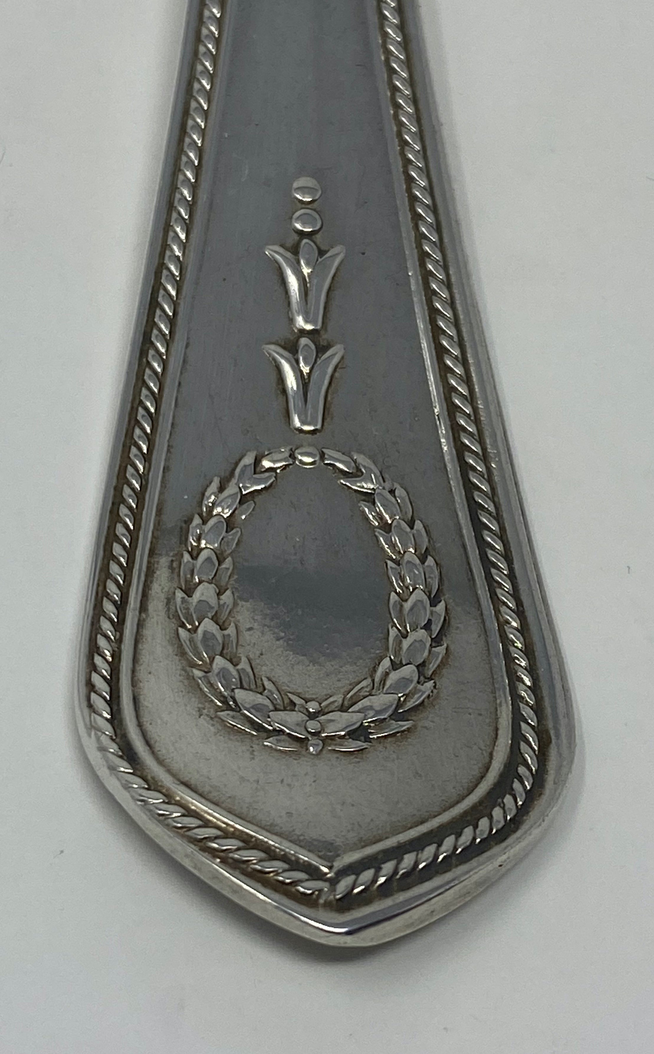 Pair of Silver Plated Berry Spoons