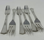 Load image into Gallery viewer, Antique Silver Plate Pastry Forks
