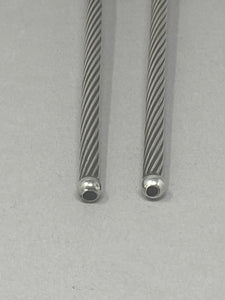 Pair Vintage Cocktail Spoons/Straws