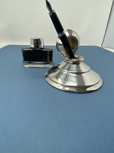 Silver Inkwell