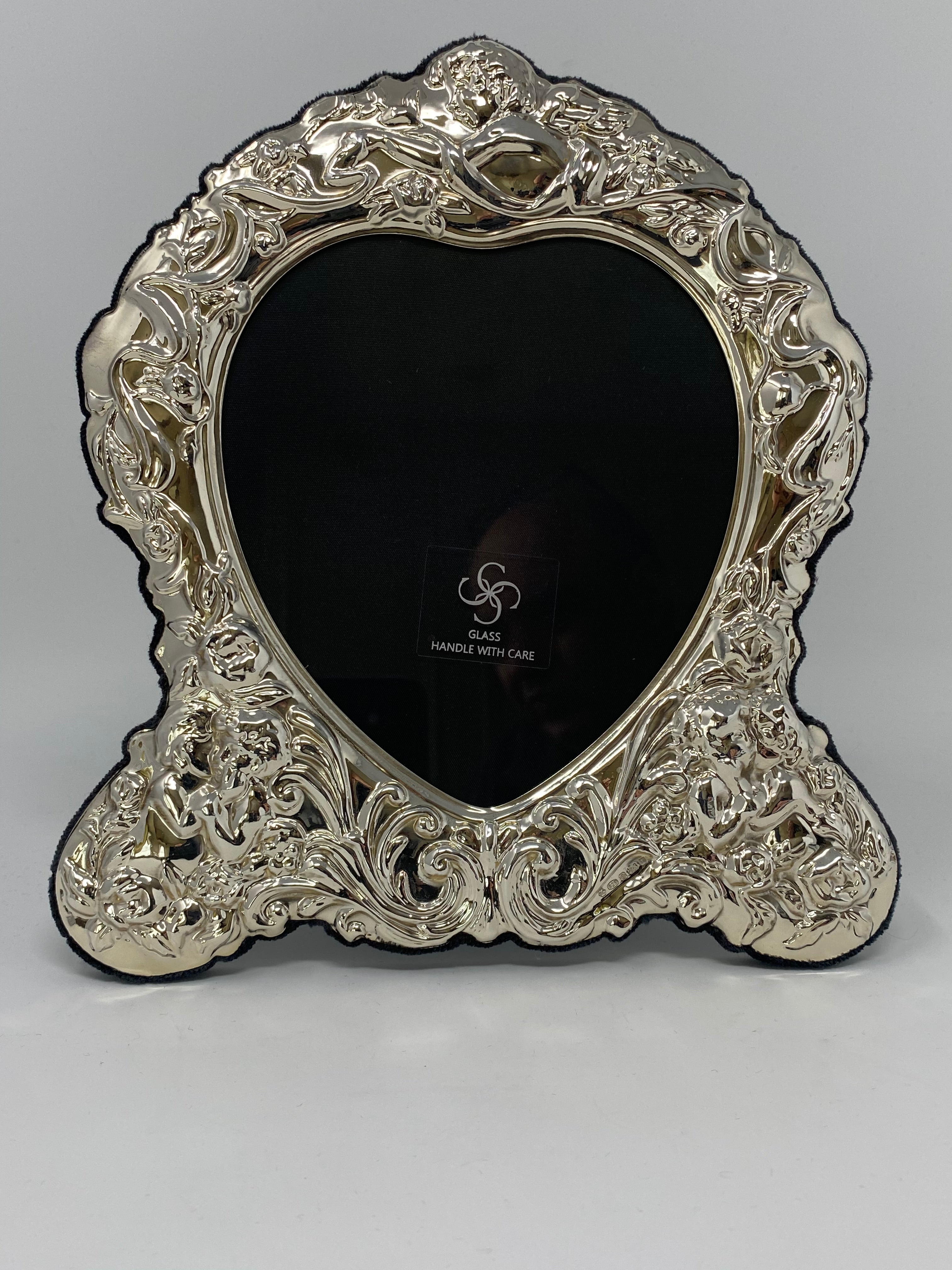 Sterling Silver Photo Frame. BA18