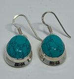 Load image into Gallery viewer, Silver and Turquoise Earrings
