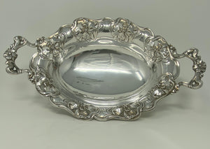 Silver Art Nouveau Dish