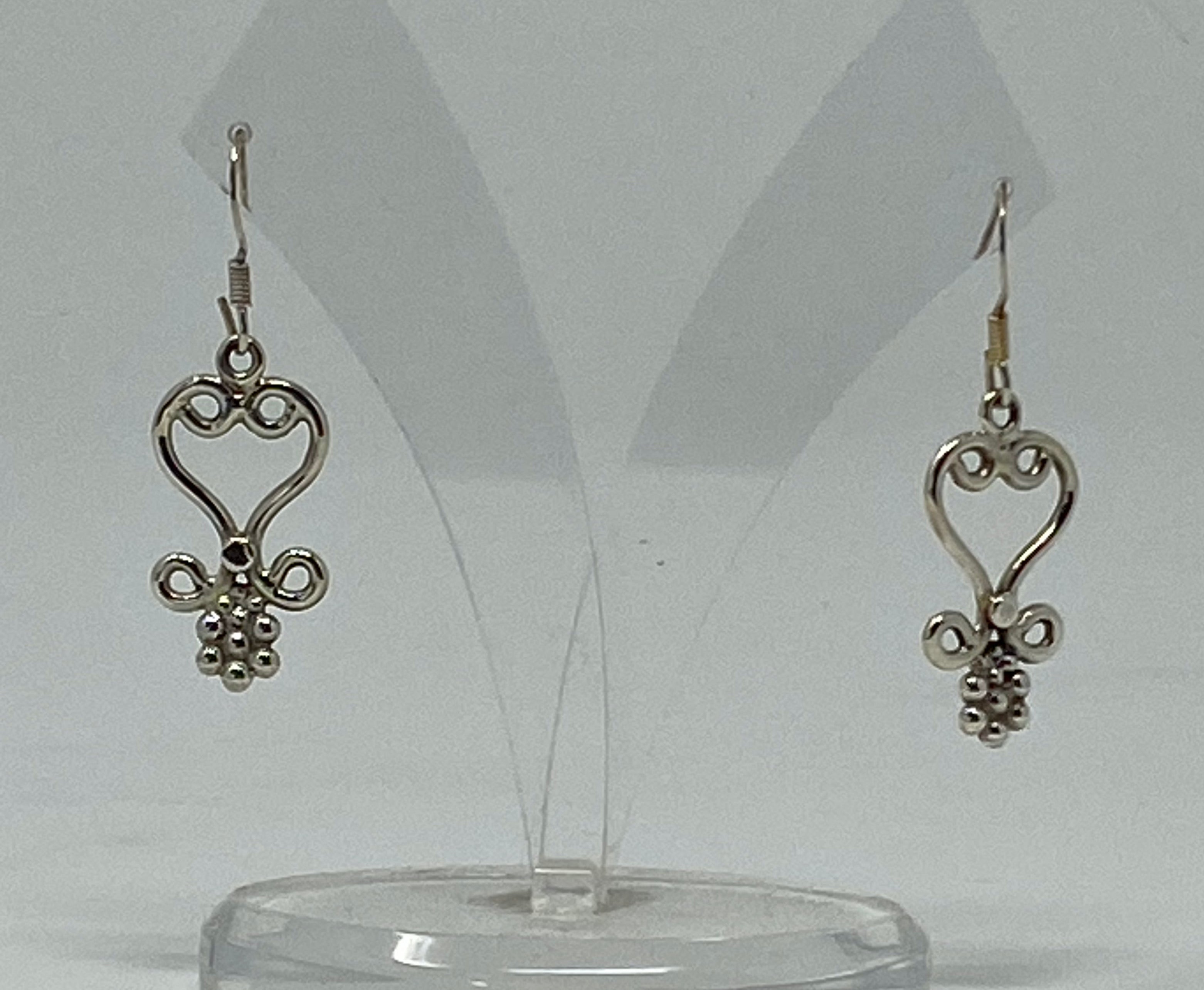 Silver Filigree Earrings