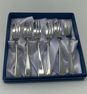 Silver Plated Pastry Forks