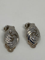 Load image into Gallery viewer, Silver Clip on Earrings
