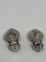 Load image into Gallery viewer, Silver Clip on Earrings
