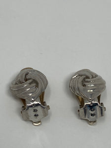 Silver Clip on Earrings