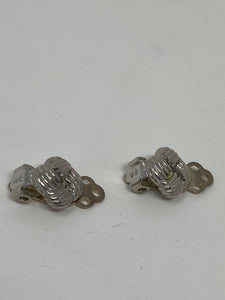 Silver Clip on Earrings
