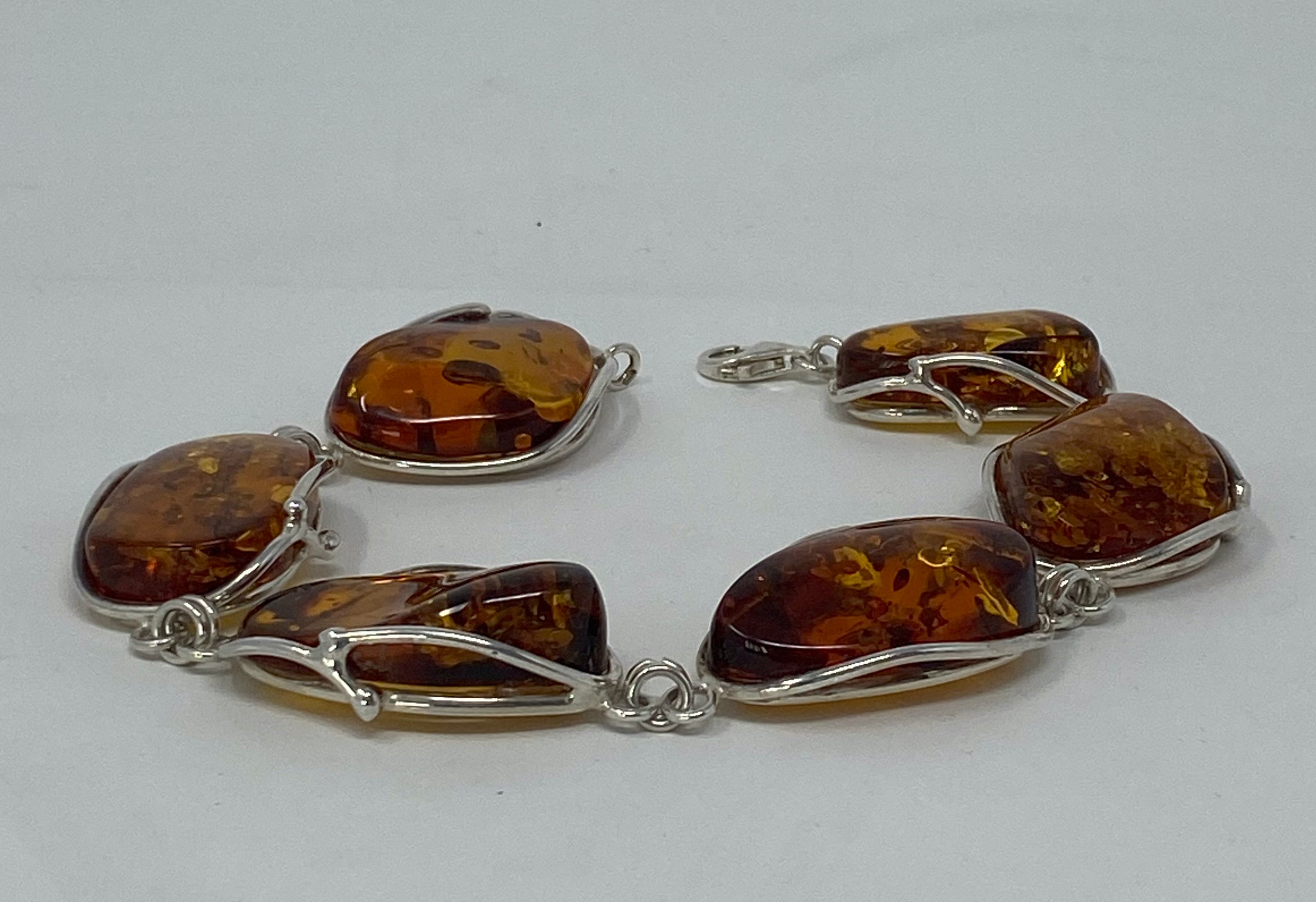 Amber Stone Bracelet