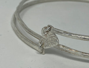Silver Arts & Crafts Bangle