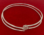 Load image into Gallery viewer, Silver Arts &amp; Crafts Bangle

