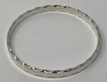 Load image into Gallery viewer, Hand Made Silver Bangle

