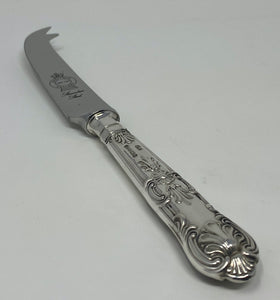 Silver Handled Kings Pattern Cheese Knife