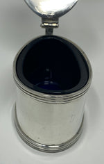 Load image into Gallery viewer, Antique Silver Oval Mustard Pot
