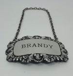 Load image into Gallery viewer, Silver Brandy Bottle Label
