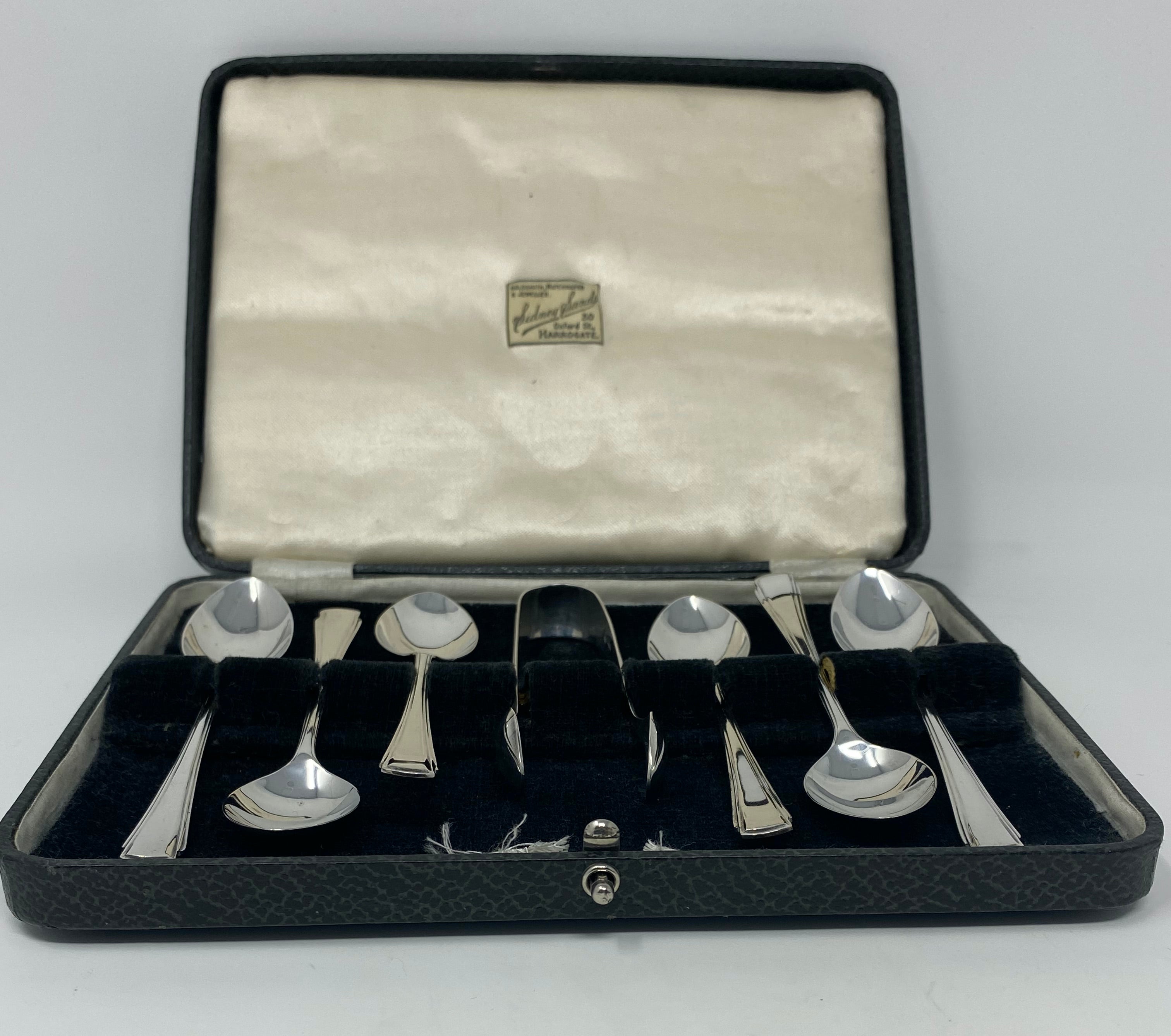 Art Deco Silver Spoons