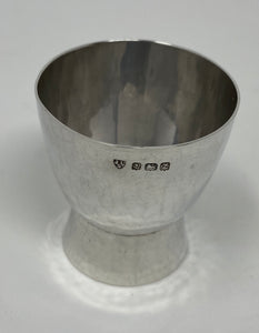 Silver Hand Beaten Egg Cup