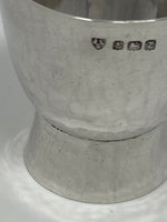 Load image into Gallery viewer, Silver Hand Beaten Egg Cup
