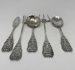 Load image into Gallery viewer, Victorian Silver Plated Canape Set

