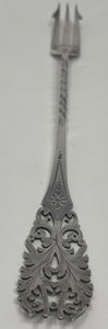 Victorian Silver Plated Canape Set