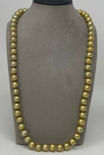 Load image into Gallery viewer, Gold Coloured Freshwater Pearls
