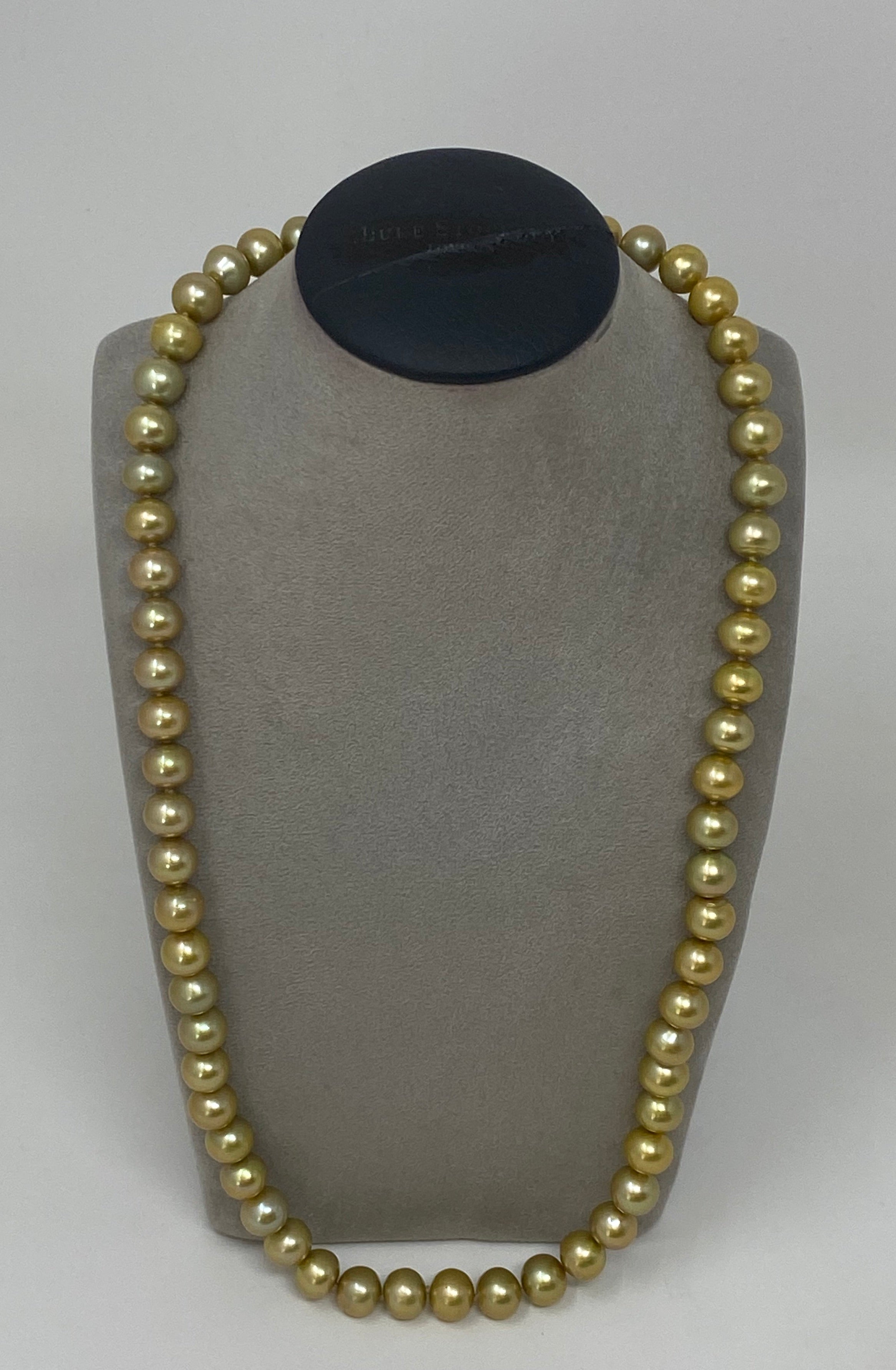 Gold Coloured Freshwater Pearls