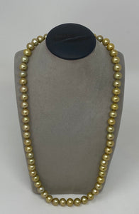 Gold Coloured Freshwater Pearls